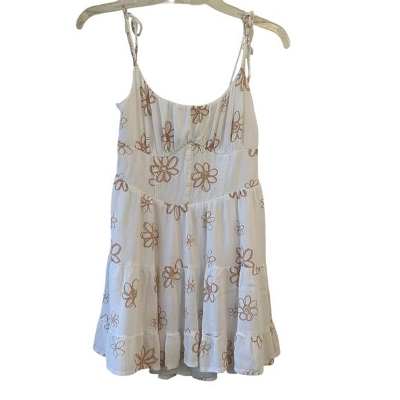 LA Hearts XS Coquette Babydoll Fairy Empire Waist Mini Dress Soft Flirty - Picture 1 of 11